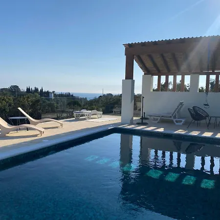 Villa Seaview With Private Pool & Gardens Near Benagil